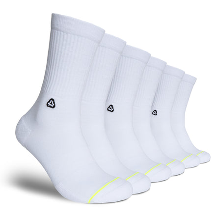 Load image into Gallery viewer, FLINCK white sportsock – breathable performance sock for CrossFit, HYROX, and running