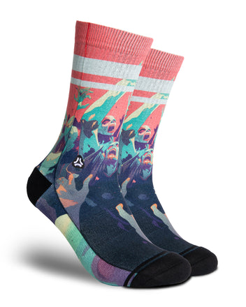 Load image into Gallery viewer, FLINCK zombie sportsock – breathable performance sock for CrossFit, HYROX, and running