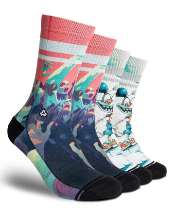 Load image into Gallery viewer, FLINCK halloween sportsock – breathable performance sock for CrossFit, HYROX, and running