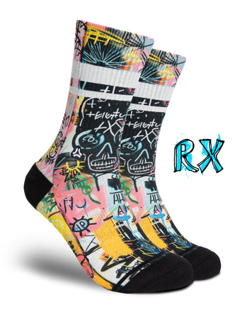 Load image into Gallery viewer, FLINCK pink sportsock – breathable performance sock for CrossFit, HYROX, and running