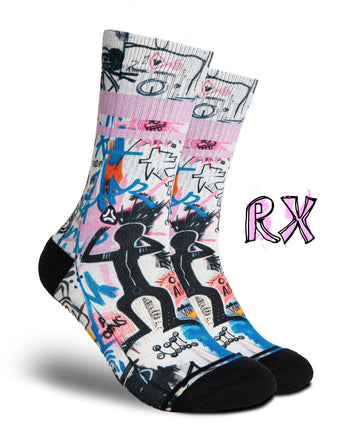 Load image into Gallery viewer, FLINCK art sportsock – breathable performance sock for CrossFit, HYROX, and running