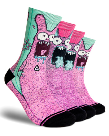 Load image into Gallery viewer, FLINCK animal print sportsock – breathable performance sock for CrossFit, HYROX, and running