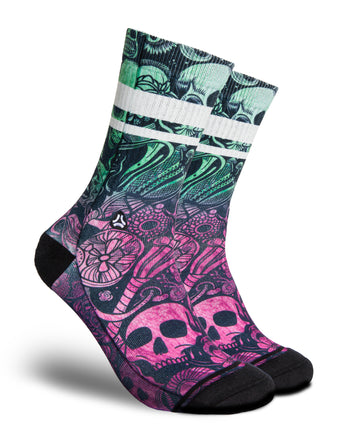 Load image into Gallery viewer, FLINCK gradient sportsock – breathable performance sock for CrossFit, HYROX, and running