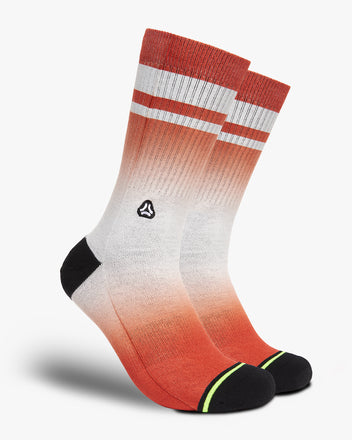 Load image into Gallery viewer, FLINCK dip dye sokken oranje orange socks