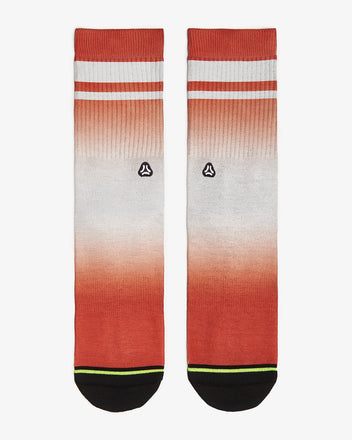 Load image into Gallery viewer, FLINCK dip dye socks orange front
