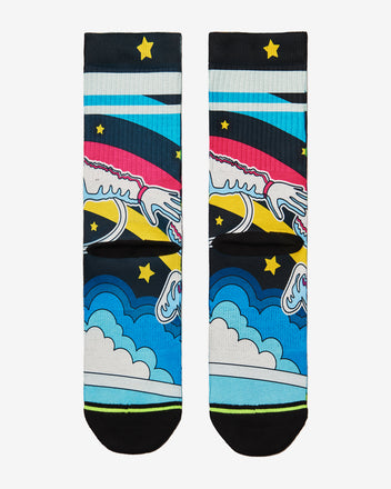 Load image into Gallery viewer, FLINCK sokken space mars crossfit sports socks men women back