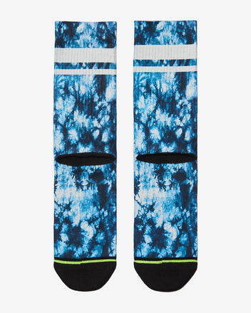 Load image into Gallery viewer, FLINCK sokken blue tie-dye crossfit sports socks back