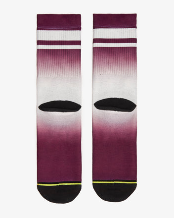 Load image into Gallery viewer, FLINCK dip dye sports socks red back