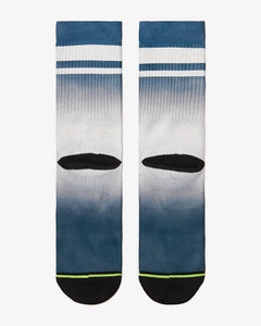 FLINCK Double Dip Dye Sport sokken blauw back