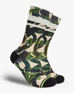 FLINCK Army camo socks green